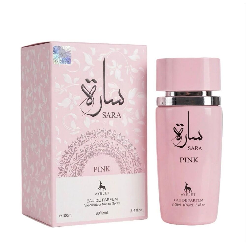 AYELET - NWTIB - "Sara Pink Eau de Parfum" Spray for Women, 3.4 fl. oz.